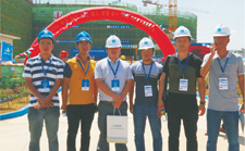 陳泊璁副總經理帶隊參加海南省建筑安全生產標